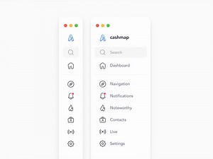 Expandable Sidebar Animation