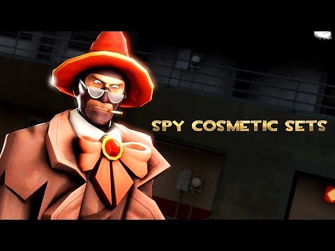 TF2: TOP 5 BEST Spy Cosmetic Sets!
