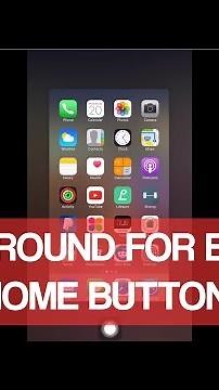 Broken Home Button On iPhone/iPod/iPad? Here Is A Workaround!