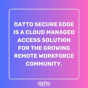 Remote workers make for easy targets. 😓 Cybercriminals target remote and hybrid workers because they lack the protection usually afforded to them by corporate firewalls and security tools. In fact, since 2020, cyberattacks targeting home workers have increased 238%. Datto Secure Edge is a cloud managed access solution for the growing remote workforce community. Download the infographic to learn more about the for a more secure solution: https://bit.ly/3qPNcmb | Datto Inc.