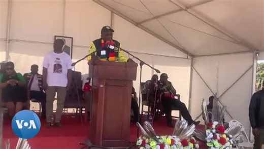 Zanu PF vice president Kembo Mohadi says Zimbabwe belongs to locals. He scorns the West saying his party is waiting to see how Britain, USA and others will react to "our resounding victory in the forthcoming general elections." (Video: VOA) | VOA Studio 7