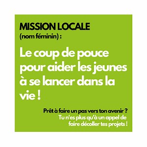 Prends rendez-vous avec la Mission Locale