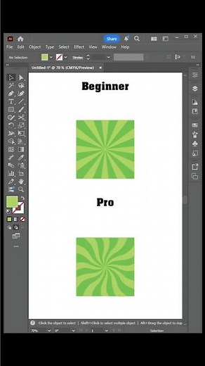 How to Make Light Ray Vector Effect in Background in Illustrator