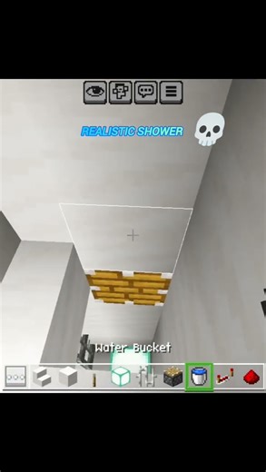 Realistic shower 😨#minecraft#shorts#gaming#viral#feed#reelchallenge#technogamer#viralgaming #reels