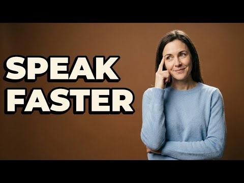 What Exercises Help Improve Speech Rate?