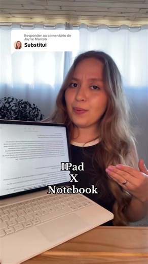 iPad substitui notebook? 💻 👩🏼‍💻✍️ Id capinha: OQMB9S-73UE @Mercado Livre #estudos#estudosnte #mercadolivre #meusfavsdomercadolivre