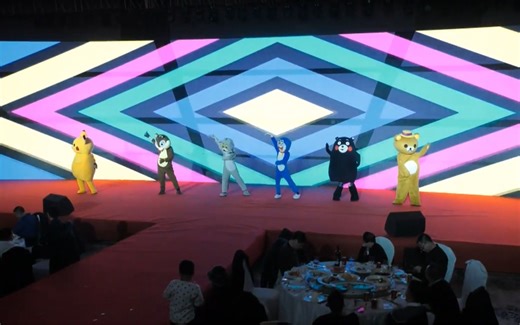 萌化了的人偶舞蹈~~年会节目~新手向，超级简单的年会舞蹈节目