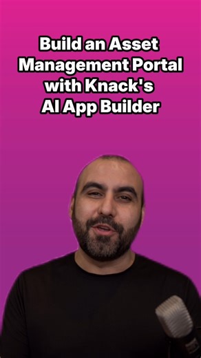 With Knack’s new AI app builder, you can create a custom portal to organize digital and physical assets. Just start with a text prompt and let AI do the rest. No coding or design skills needed. Customize as you go with the AI chat assistant. 👉 Get more ideas here: https://www.knack.com/video/how-to-make-a-digital-asset-management-app/ #knack #vibecoding #apps #ai #aiapps #aiapp #webapp #nocodeapp # #knack #assetmanagement #design #content #marketing | Knack