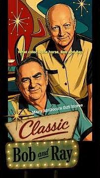 Bob and Ray’s Funny Forgotten Moments #vintage #sketchcomedychannel #retro