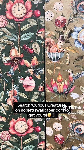 Alice in Wonderland Themed Wallpaper Now Available