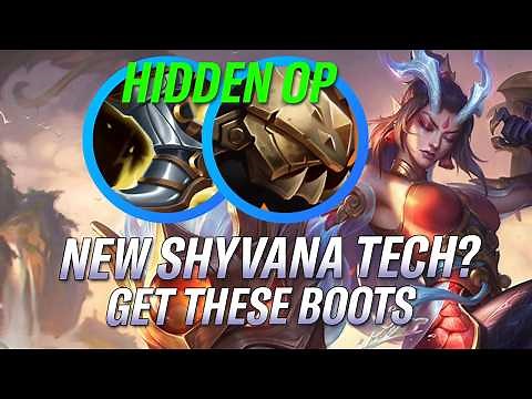*NEW* SHYVANA BUILD! DEADMAN'S PLATE MOVEMENT SPEED SHYVANA! WILD RIFT GAMEPLAY