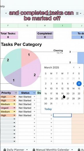 Keep Your Day on Track | Simple To-Do List Planner Spreadsheet