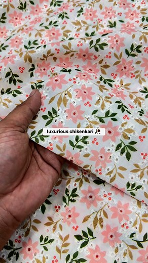 printed chikenkari 🌸🌸 Tania Bostra Bitan | Tania Bostra Bitan