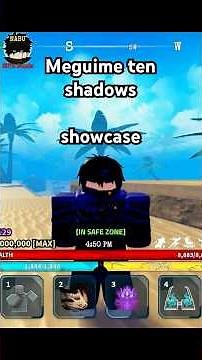 Megumi FULL Shikigami Showcase in Kaizen (Mahoraga Explained!) #roblox #kaizen