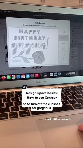 How to use Contour in Cricut Design Space The contour function turns individual cut lines on and off, so it’s helpful for deleting parts of an image. You can also use the contour function to change the colors within an image. #cricutdesignspacetutorial #cricutdesignspacetips #cricutcontour #cricutbeginners #cricutbeginnertutorials