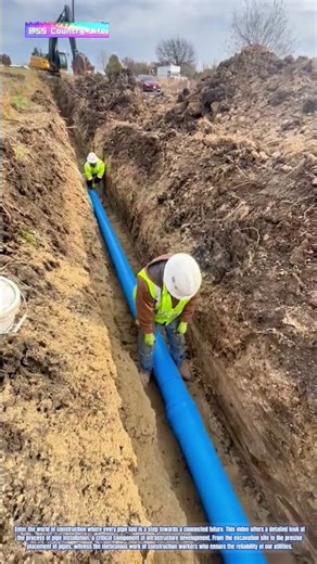 Pipe Laying Procedure: Installing the Backbone of Infrastructure