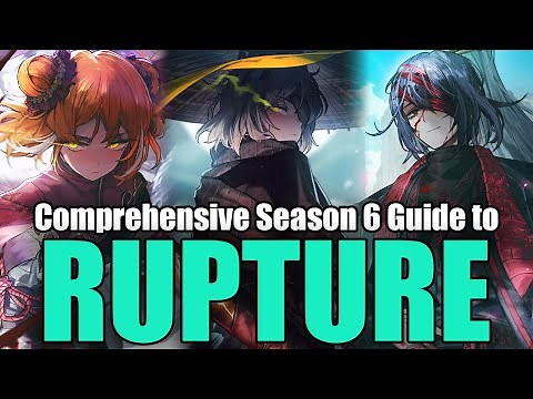 The Complete Guide to Rupture [Limbus Company]