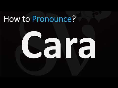How to Pronounce Cara? (CORRECTLY)