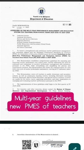 #pmes 2025-2028 new guidelines #ipcrf of teachers Part 1 | Sir Francis Francis TV