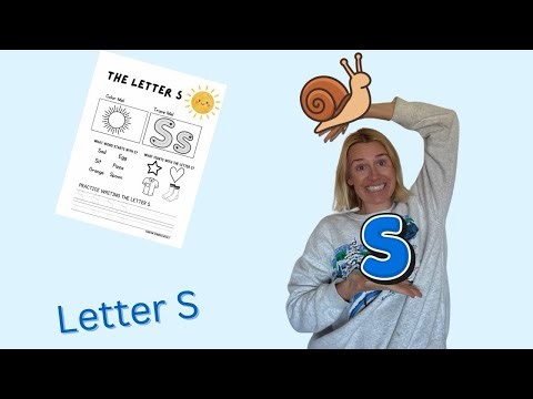 Letter S- FREE WORKSHEET