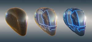 Quickly create a Sci Fi Helmet with the latest Plating Generator [$]