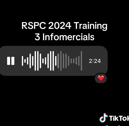 RSPC 2024 Infomercial Training Insights