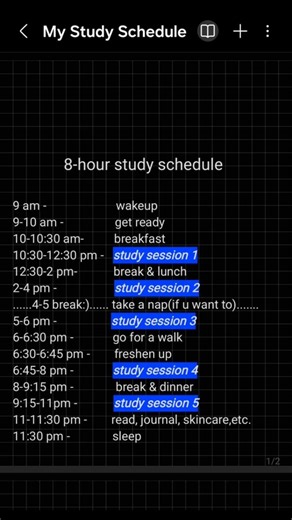 8 Hour Study Schedule That Actually Works 🔥 | NEET 2026 Motivation | Productive Day Routine