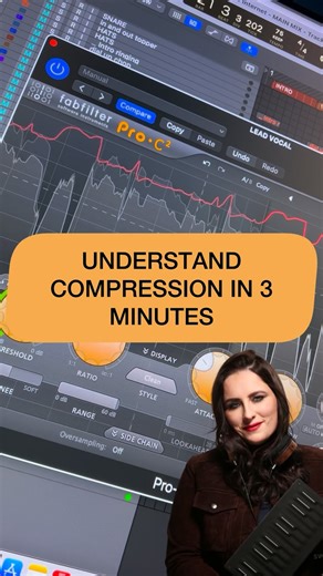 Aubrey Whitfield on Instagram: "Compression is HARD. Sometimes the effects are so nuanced that it can take years to develop an ear to hear these subtleties. But it all starts with understanding the controls and using them properly - the rest is application and practice. If you want want to learn even more about compression in an easy to understand format, you can get a ‘Understanding Compression’ guide from my online store (link in bio) ——— 👋 Visit www.aubreywhitfield.com/store or the link in m