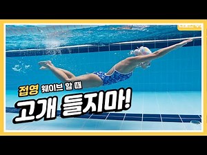 [접영 기초] 접영 웨이브 할 때 고개들지마세요!🥺