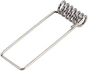 Milisten Panel Light Spring Accessories 30pcs 50.9mm Ceiling Lamp Spring Clip for Circle Light Spotlight