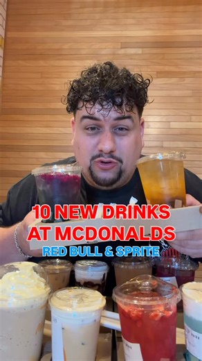 Dub Best Food Porn | 10 NEW Drinks at McDonalds for summer! @mcdonaldsau Maccas finally gave us an energy drink! Red Bull and Sprite flavoured drinks along with... | Instagram
