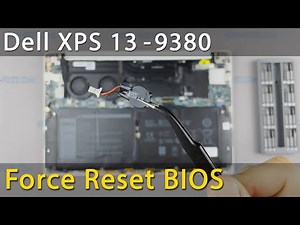 Dell XPS 13 9380 CMOS Battery Replacement & BIOS Reset Tutorial