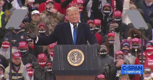 President Trump Campaign Rally in Lansing, Michigan