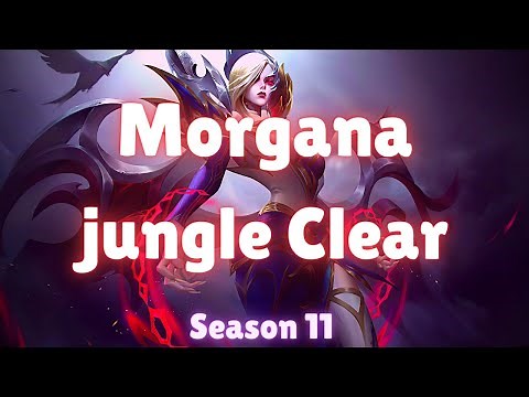 Morgana jungle Clear | Season 11 | Morgana jungle full clear Guide (best path) | Patch 11.8 PBE