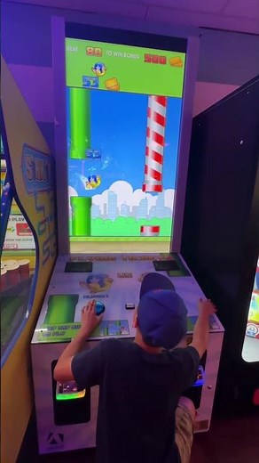 JACKPOT WIN on Flying Tickets (Flappy Bird) Arcade Game! 600+ Tickets! #arcade #jackpot