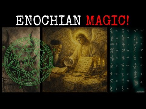Enochian Magic Explained | The Angelic Language That Was Never Meant to Be Spoken