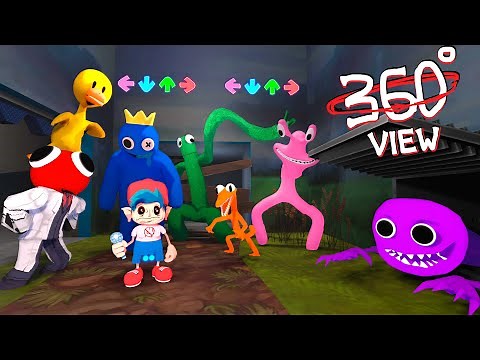 Rainbow Friends FNF All Phases 360° Animation