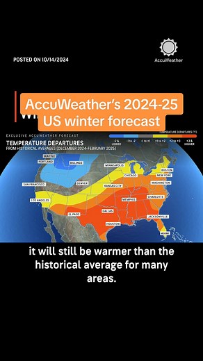 AccuWeather Winter Forecast 2024-25: Snowy Season Ahead