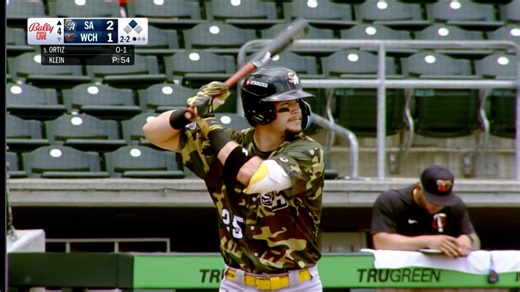 Devin Ortiz launches a pair of home runs