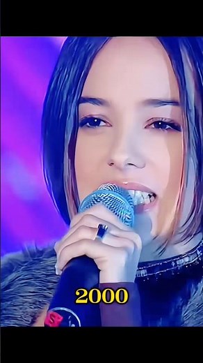 French singer Alizée's first song Lolita released in 2000