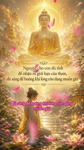 Nguyện cho con biết dừng đúng lúc. #phatgiao #caunguyen #loihayydep #cuocsong #phunsuong #tuoicay