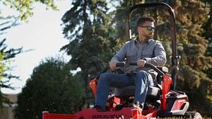 Its solid construction can handle the toughest commercial jobs and leave a beautifully manicured lawn behind it. Learn more about the Pro-Turn ZX: https://bit.ly/2YCI5rv | Gravely