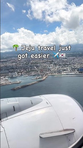 🌴 Jeju travel just got easier ✈️🇰🇷