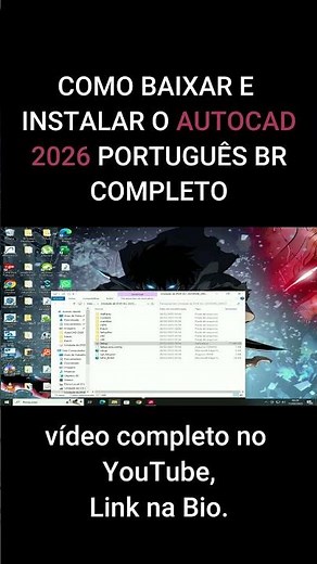 COMO BAIXAR E INSTALAR O AUTOCAD 2026 PT-BR/EN-US COMPLETO