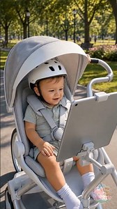 عربة الأطفال المثالية للأمهات النشيطات 🏃‍♀️🚲