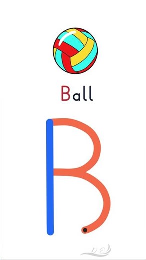 Capital Letter B Writing ✍️ | English for Kids