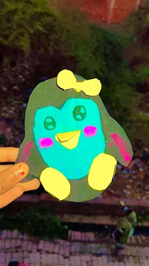 OMG😱 👁👄👁pingu penguin🐧 diy rolling decor #penguin #decor #viralmemes #1subscribe #shots