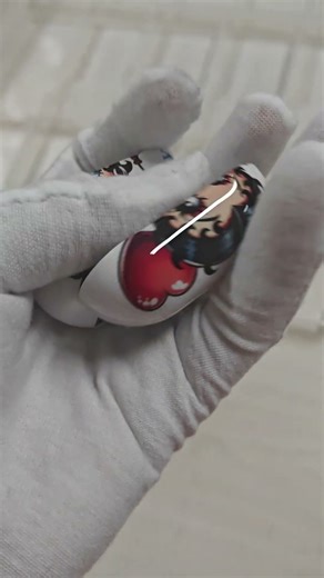 3D sublimation printing Korean protective case for Airpods-glossy, wholesale price around $3/pcs