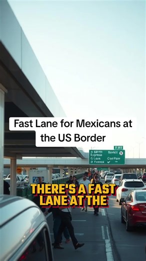 Fast Lane for Mexicans at the US Border US Mexico border history Twin cities border Border crossing explained Border policy history Cross-border culture Port of entry stories Border myths debunked Border city life Border trade facts US Mexico border #BorderHistory #BorderCities #USMexicoBorder #LearnOnTikTok #BorderLife