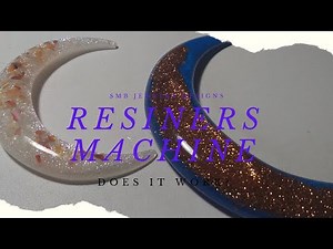 Curing Epoxy Resin with a machine. Resiners Resin curing Machine review.